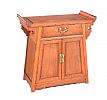 CHINESE HARDWOOD SIDE CABINET at Ross's Online Art Auctions