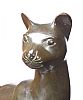 BRONZE FIGURE WILD CAT at Ross's Online Art Auctions