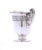 SILVER CHRISTENING CUP WITH EMBOSSED CELTIC BAND at Ross's Online Art Auctions