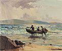EVENING, KERRY COAST by Maurice Canning Wilks ARHA RUA at Ross's Online Art Auctions