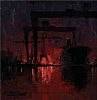 HARLAND & WOLFF NIGHT SHIFT by Colin H. Davidson at Ross's Online Art Auctions