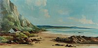MURLOUGH BAY, COUNTY ANTRIM by Denis Thornton at Ross's Online Art Auctions