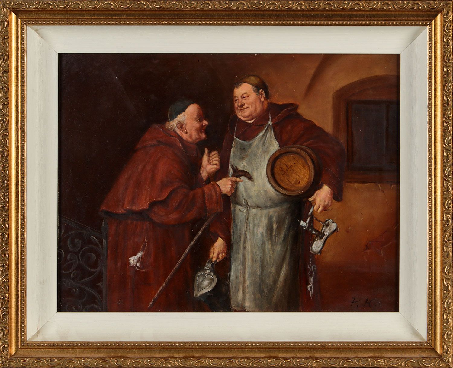 A LIKELY STORY by Karoly Pap at Ross's Online Art Auctions