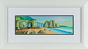 BEACH STROLL, WHITEROCKS, PORTRUSH by Cupar Pilson at Ross's Online Art Auctions