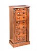 WILLIAM IV MAHOGANY WELLINGTON CHEST at Ross's Online Art Auctions
