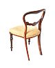 SET OF FOUR ROSEWOOD DINING ROOM CHAIRS at Ross's Online Art Auctions