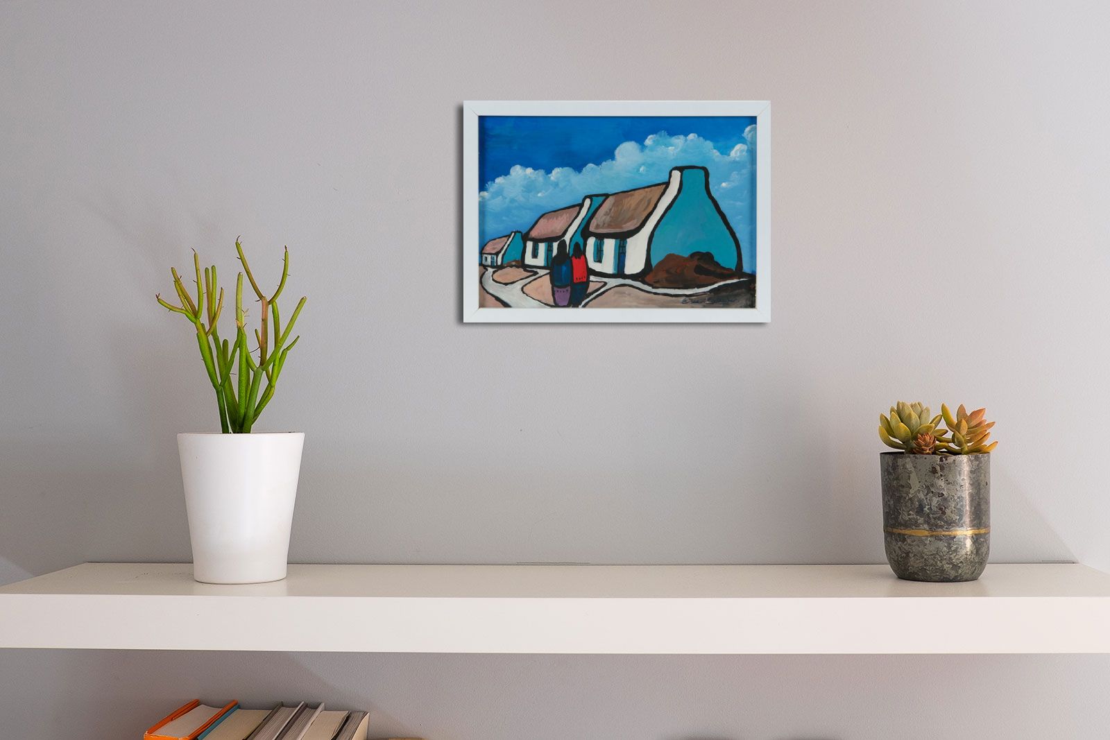 OUR HOMESTEAD IN DONEGAL by Eileen Gallagher at Ross's Online Art Auctions