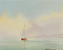 CALM DAY SAILING by Rodger J. Sloan at Ross's Online Art Auctions