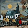 OFF TO CHURCH by Irish School at Ross's Online Art Auctions
