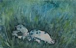 LITTER OF PIGS by Jenny Stoupe at Ross's Online Art Auctions
