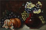 STILL LIFE, FRUIT by F. Quest at Ross's Online Art Auctions