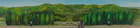 VIEW FROM STORMONT by Anne Anderson at Ross's Online Art Auctions