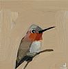 THE HUMMINGBIRD by Vivek Mandalia at Ross's Online Art Auctions