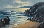 SLEA HEAD, DUNMORE POINT, WEST KERRY by William Henry Burns at Ross's Online Art Auctions