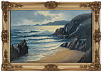 SLEA HEAD, DUNMORE POINT, WEST KERRY by William Henry Burns at Ross's Online Art Auctions