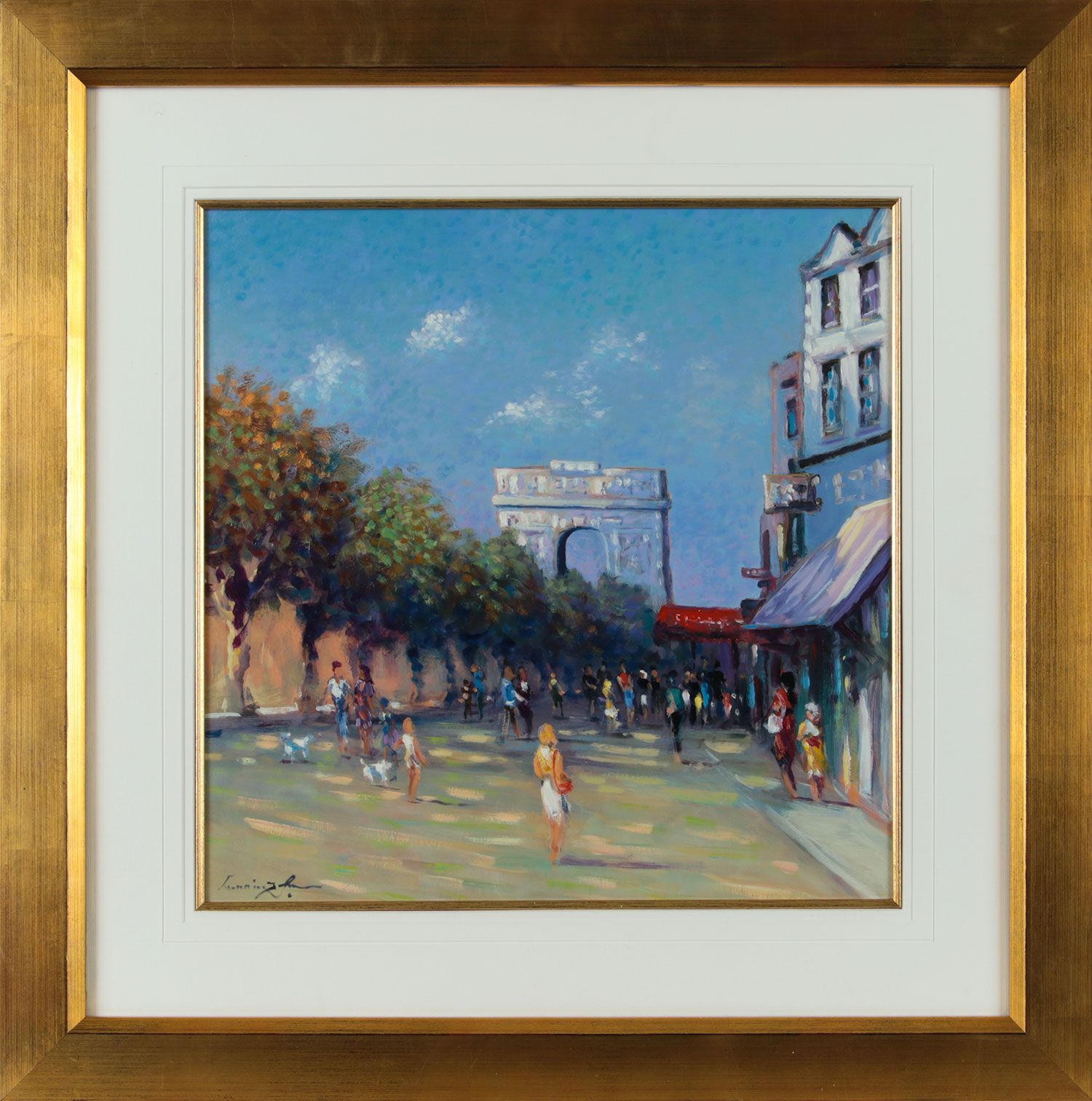 PARIS by William Cunningham at Ross's Online Art Auctions