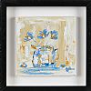 BLUE FLOWERS IN A JUG by Michael Smyth at Ross's Online Art Auctions