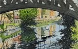 RIVER REFECTIONS by Chris Dearden RUA at Ross's Online Art Auctions