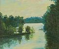 RIVER QUOILE, COUNTY DOWN by R.E. Majury at Ross's Online Art Auctions