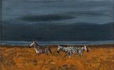 ZEBRAS by African School at Ross's Online Art Auctions