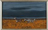 ZEBRAS by African School at Ross's Online Art Auctions