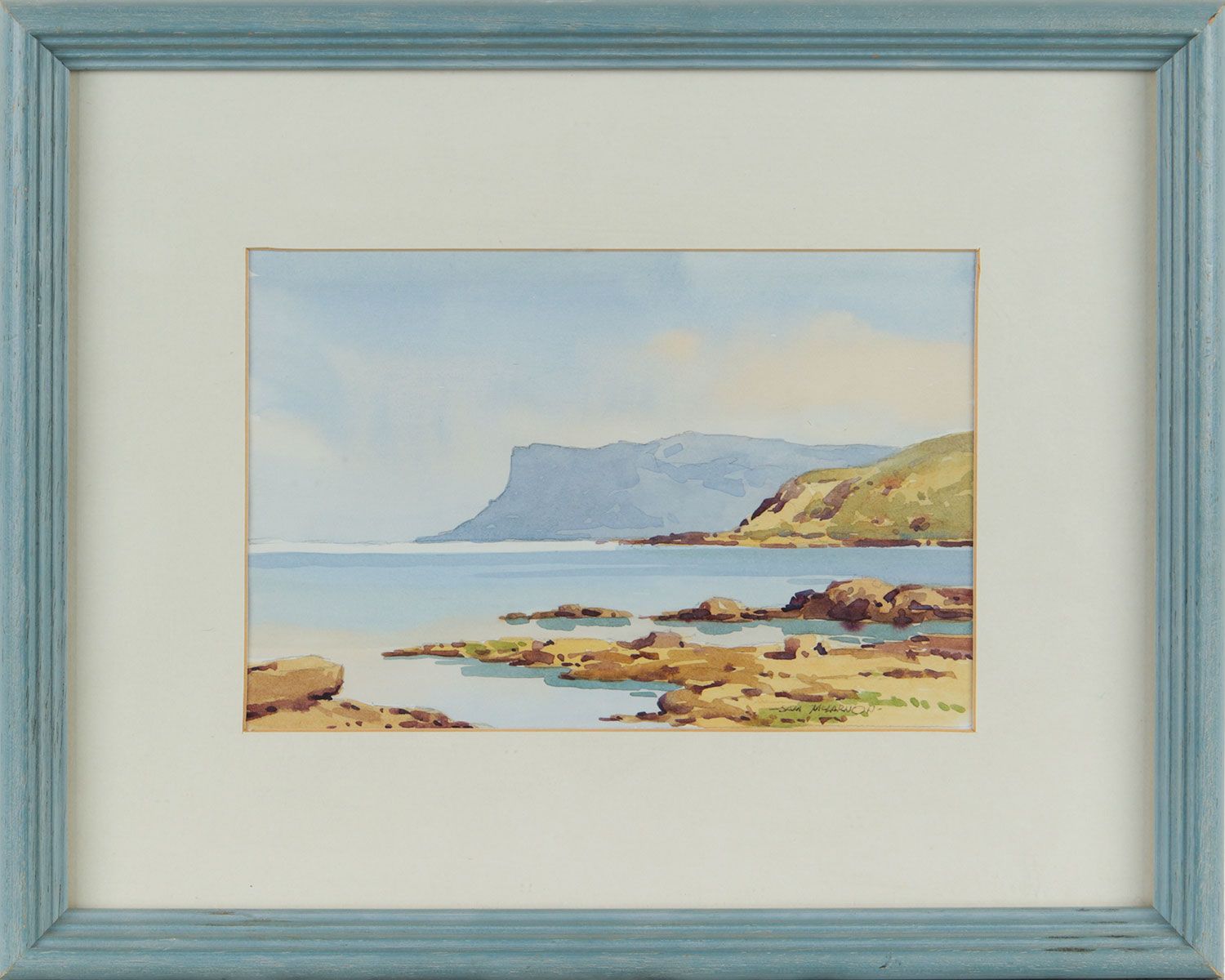 FAIRHEAD COUNTY ANTRIM by Samuel McLarnon UWS at Ross's Online Art Auctions