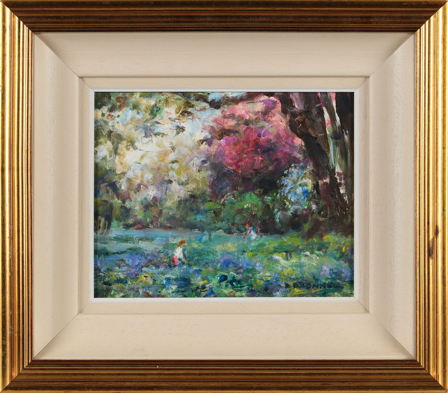 BLUEBELL WOOD by Deirdre O'Donnell at Ross's Online Art Auctions