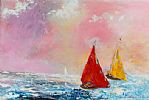 SUMMER SAILING by Lorna Millar at Ross's Online Art Auctions