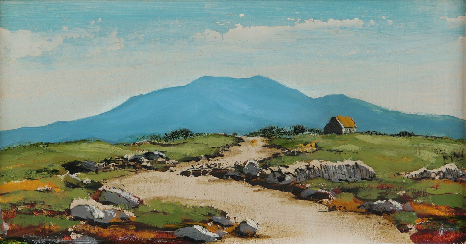 KERRY LANDSCAPE by Irish School at Ross's Online Art Auctions