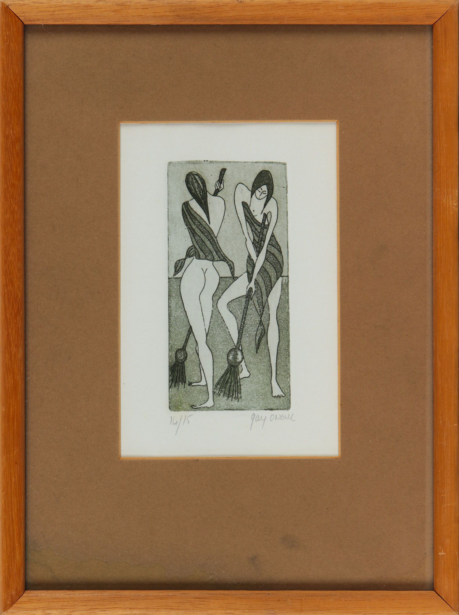 SWEEPERS by Gay O'Neill at Ross's Online Art Auctions