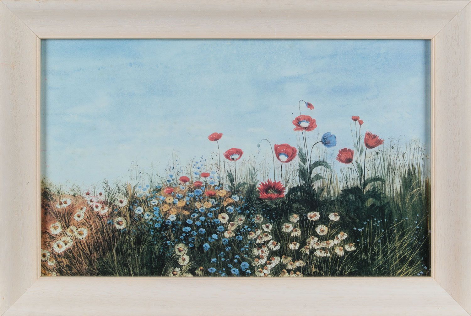 A BANK OF WILD FLOWERS by Andrew Nicholl RHA at Ross's Online Art Auctions