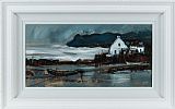 ANTRIM BOATHOUSE by J.P. Rooney at Ross's Online Art Auctions