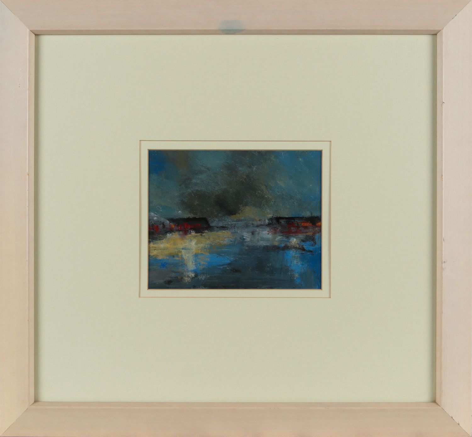 TRAMORE HARBOUR, LAST LIGHT by Harry C.  Reid HRUA at Ross's Online Art Auctions