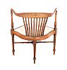 EDWARDIAN MAHOGANY CORNER CHAIR at Ross's Online Art Auctions