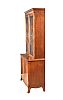 INLAID MAHOGANY REGENCY STYLE TWO DOOR BOOKCASE at Ross's Online Art Auctions