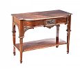 EDWARDIAN MAHOGANY CONSOLE TABLE at Ross's Online Art Auctions