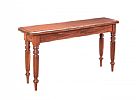 WILLIAM IV MAHOGANY CONSOLE TABLE at Ross's Online Art Auctions