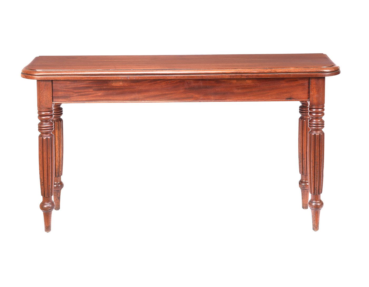 WILLIAM IV MAHOGANY CONSOLE TABLE at Ross's Online Art Auctions