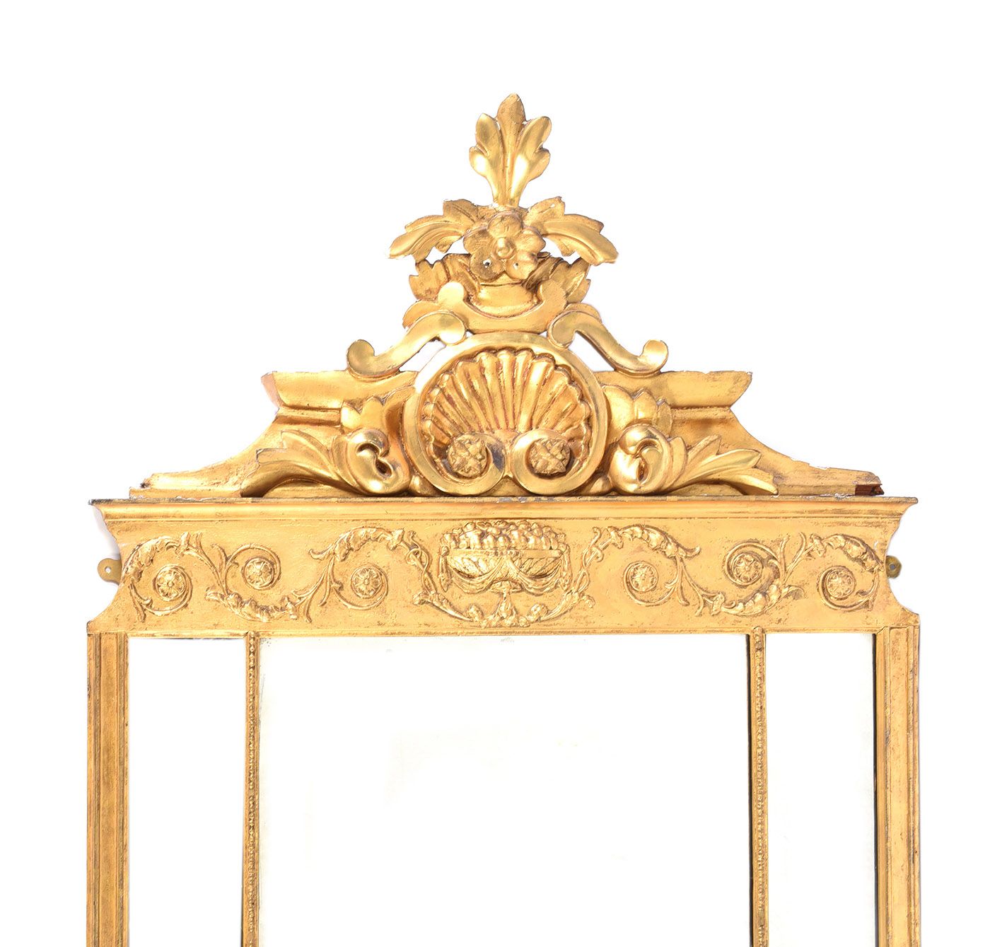 LATE VICTORIAN GILTWOOD OVERMANTLE at Ross's Online Art Auctions