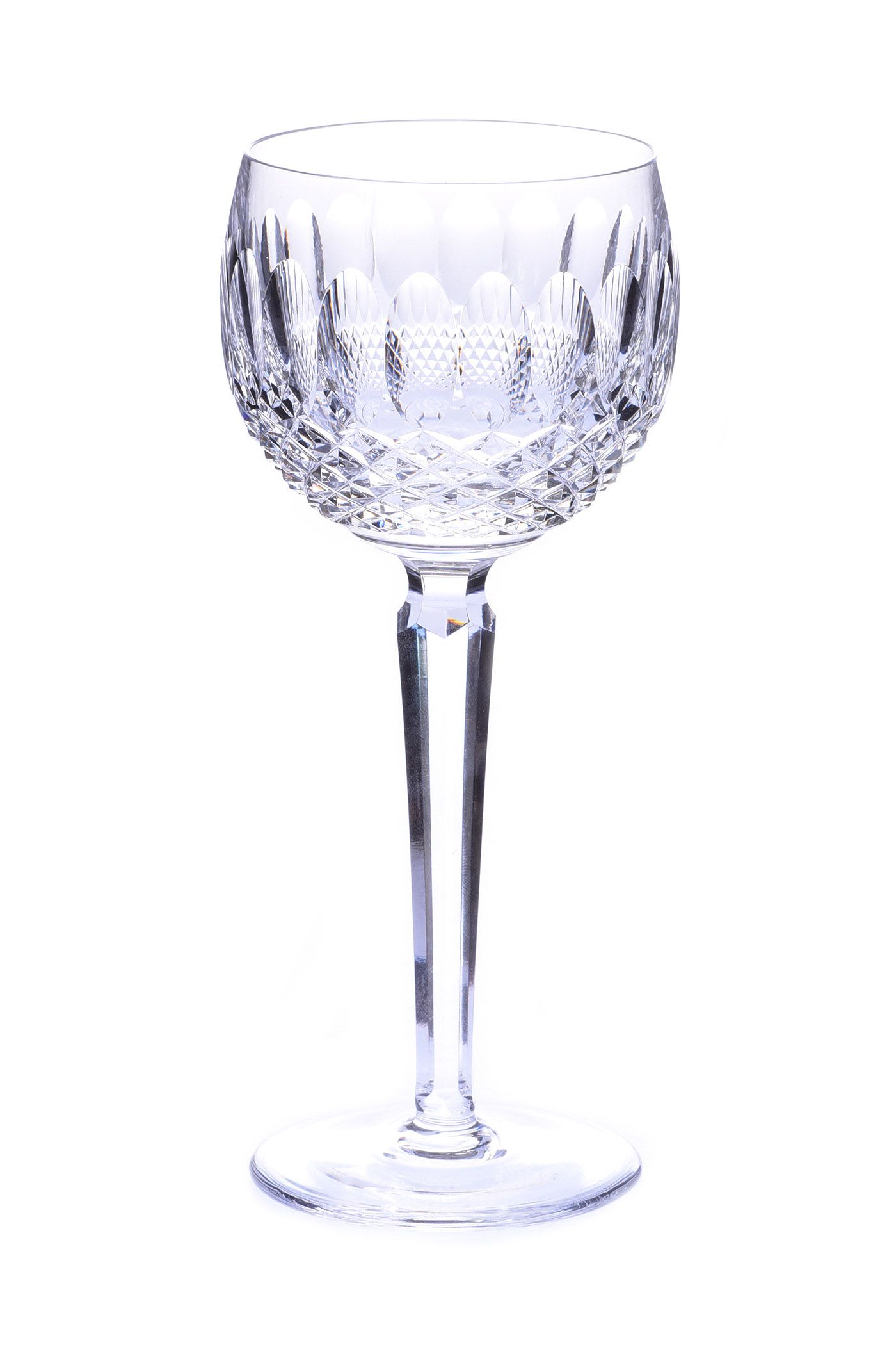 SET OF EIGHT WATERFORD CRYSTAL HOCK GLASSES at Ross's Online Art Auctions