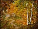 AUTUMN WOODS by Norman R. Coker at Ross's Online Art Auctions