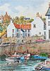SUMMER HARBOUR, CORNWALL by Harry F. McGregor at Ross's Online Art Auctions