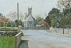 ST PATRICK'S CHURCH, NEWBRIDGE by Eamonn Keenan at Ross's Online Art Auctions