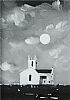 MOONLIGHT OVER BALLINTOY CHURCH by Sean Lorinyenko at Ross's Online Art Auctions