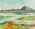CROAGH PATRICK, CLEW BAY by Roland A.D. Inman at Ross's Online Art Auctions