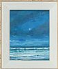 BLUE OCEAN MOONLIGHT OVER THE ATLANTIC by Sean Lorinyenko at Ross's Online Art Auctions