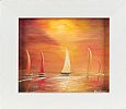 SUNSET SAILING by Hayley Huckson at Ross's Online Art Auctions