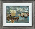 MEDITERRANEAN HARBOUR by Grace Henry HRHA at Ross's Online Art Auctions