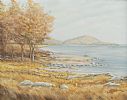 TREES ON THE COAST by John S. Haggan at Ross's Online Art Auctions
