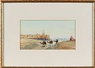 THREE CAMELS IN A LANDSCAPE by Eastern School at Ross's Online Art Auctions